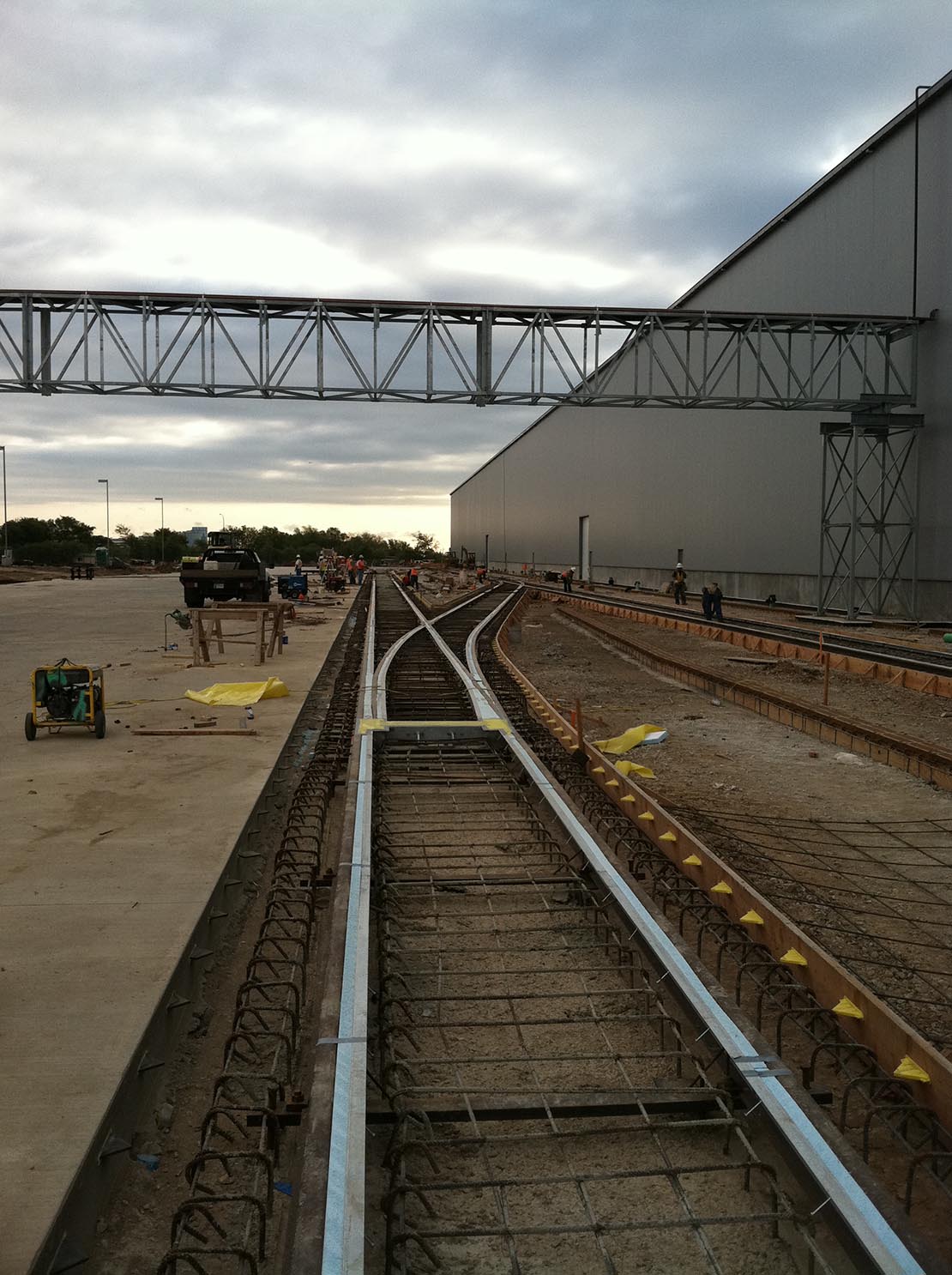 GE Locomotive Manufacturing Facility Railroad Project