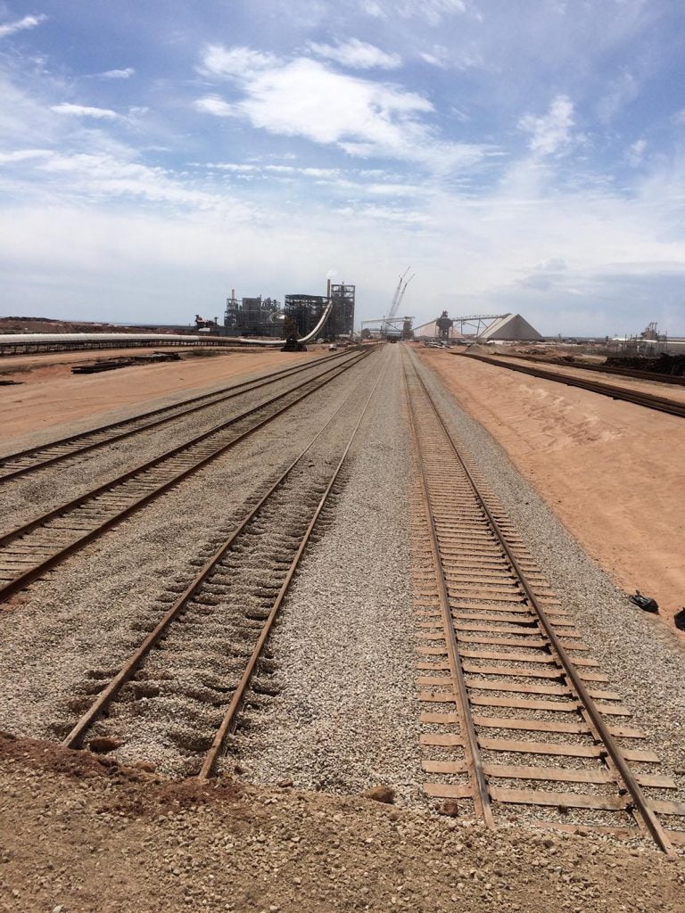 Mosaic Potash Railroad Construction Project