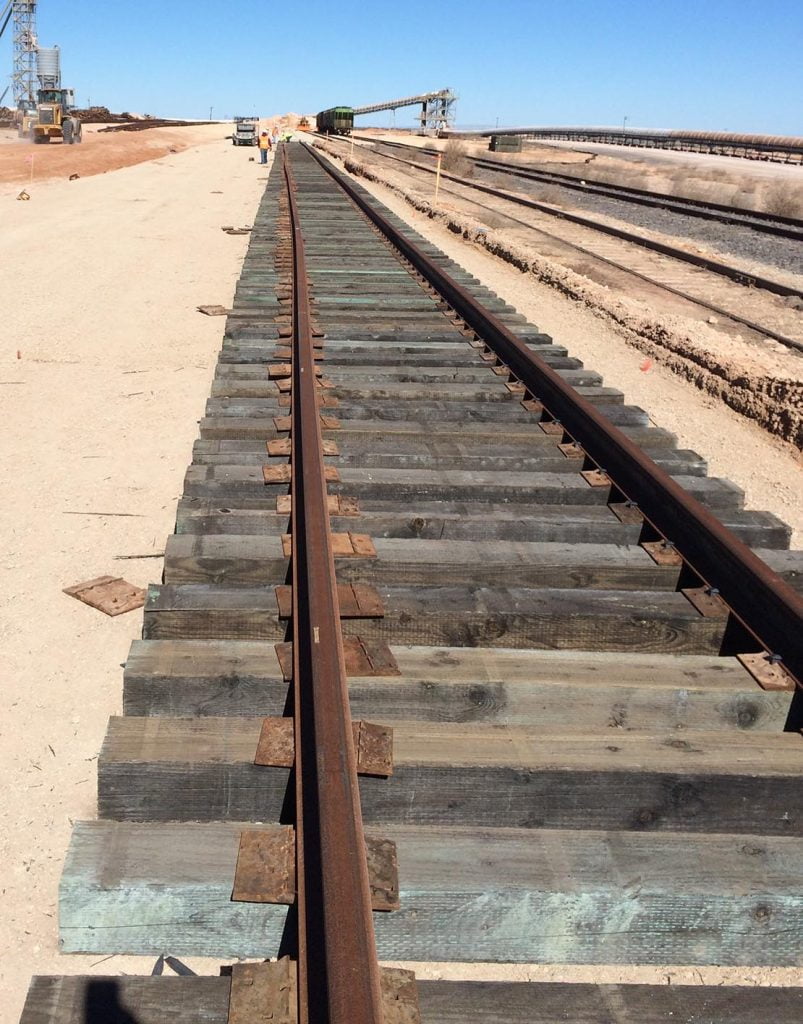 Mosaic Potash Railroad Track Project