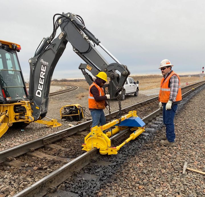railway construction American Track